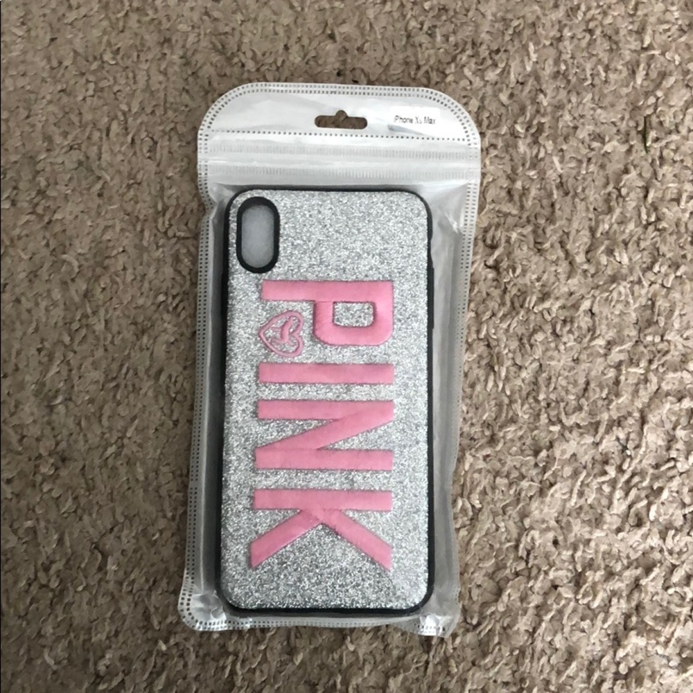 Pink iPhone XS Max phone case